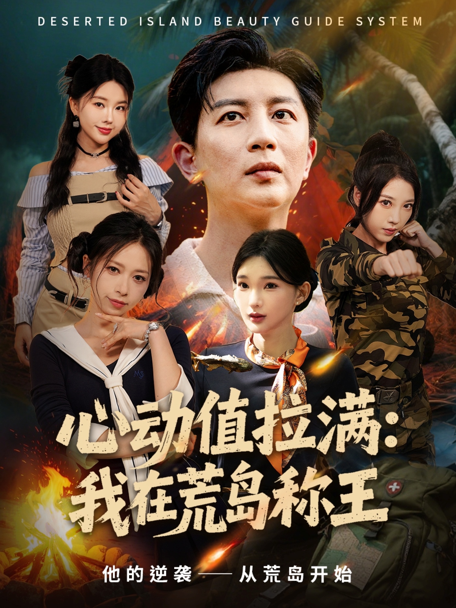 心动值拉满，我在荒岛称王 全集(大结局)